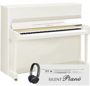 YAMAHA B2 SILENT SC2 Laqué Blanc